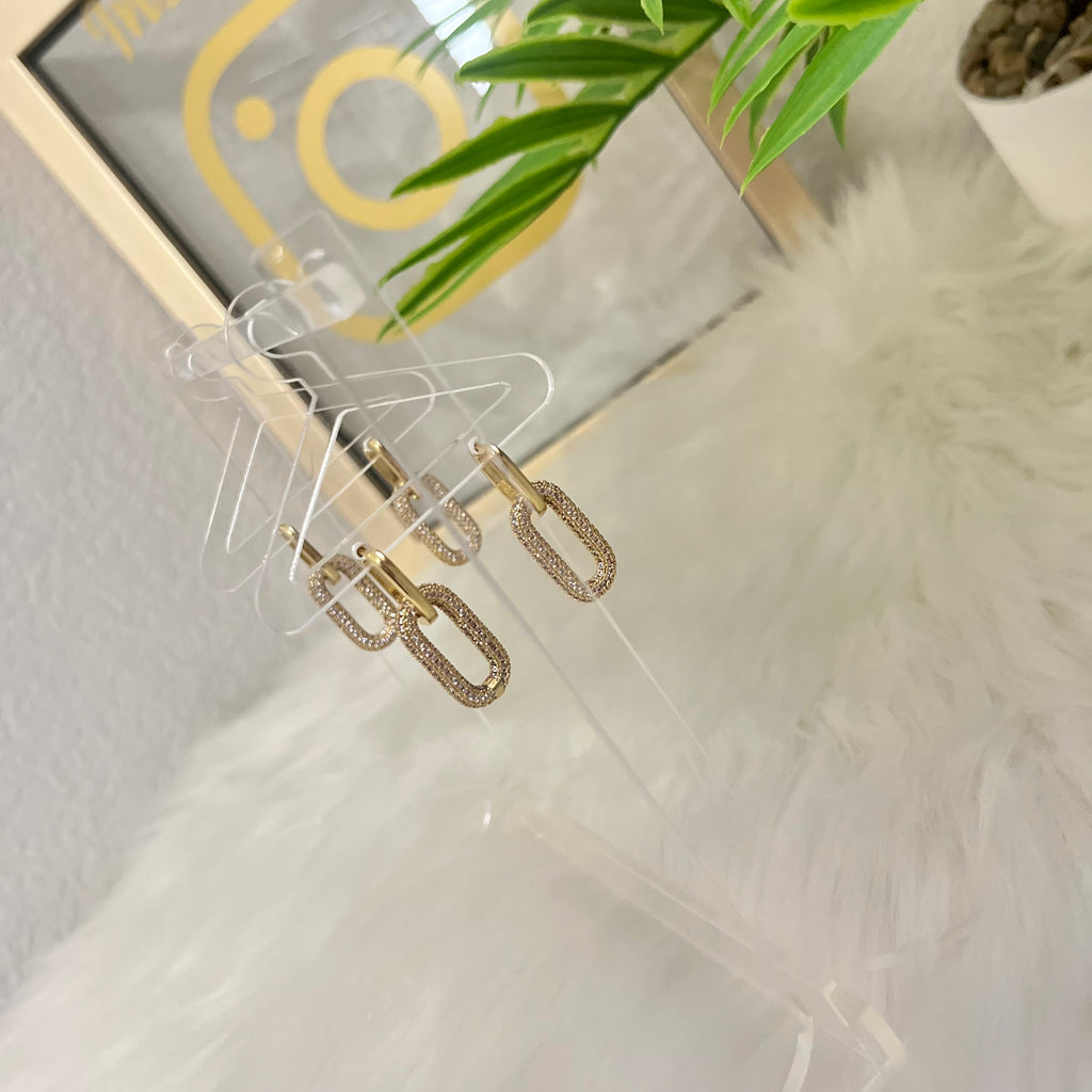 GOLD DANGLE EARRINGS